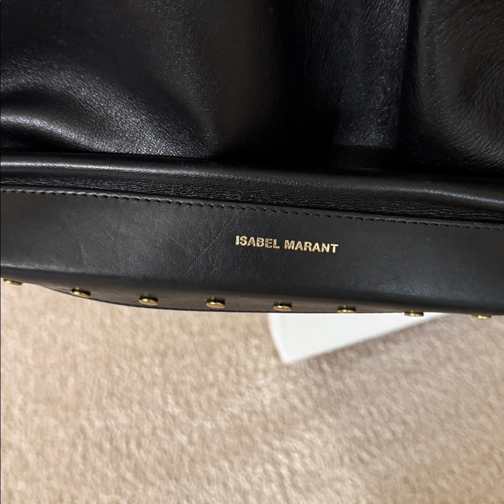 EUC Isabel Marant black hobo handbag with dust bag - Picture 2 of 13